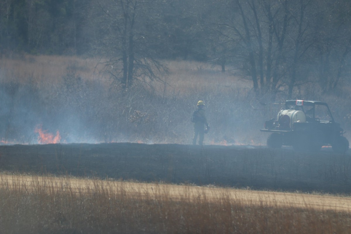 image of a controlled burn