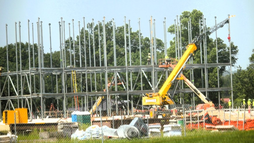 Photo Story: July 2025 construction operations for $55.75 million Collective Training Officers Quarters Project at Fort McCoy, Part 1
